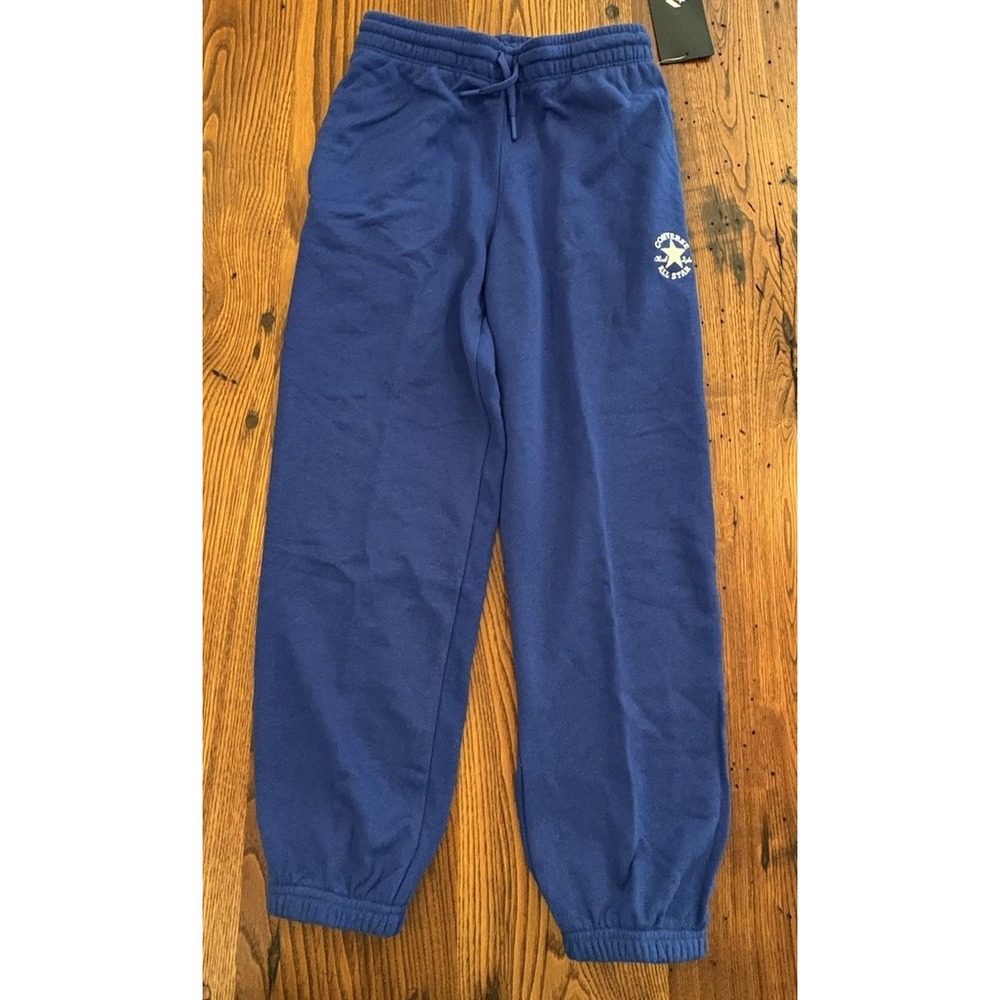 Converse Boys Chuck Taylor All Star Logo Fleece Sweat Pants Med. 9-10 Yrs NWT